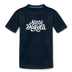 North Dakota Toddler T-Shirt - Hand Lettered North Dakota Toddler Tee - deep navy