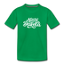 North Dakota Toddler T-Shirt - Hand Lettered North Dakota Toddler Tee - kelly green