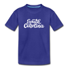 South Carolina Toddler T-Shirt - Hand Lettered South Carolina Toddler Tee - royal blue