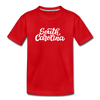 South Carolina Toddler T-Shirt - Hand Lettered South Carolina Toddler Tee - red