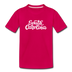 South Carolina Toddler T-Shirt - Hand Lettered South Carolina Toddler Tee - dark pink