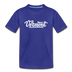 Vermont Toddler T-Shirt - Hand Lettered Vermont Toddler Tee - royal blue