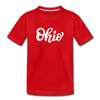 Ohio Toddler T-Shirt - Hand Lettered Ohio Toddler Tee