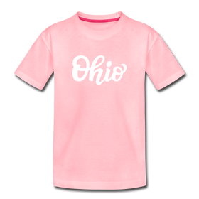 Ohio Toddler T-Shirt - Hand Lettered Ohio Toddler Tee