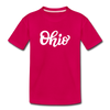 Ohio Toddler T-Shirt - Hand Lettered Ohio Toddler Tee