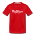 Pennsylvania Toddler T-Shirt - Hand Lettered Pennsylvania Toddler Tee - red
