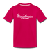 Pennsylvania Toddler T-Shirt - Hand Lettered Pennsylvania Toddler Tee - dark pink