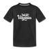 West Virginia Toddler T-Shirt - Hand Lettered West Virginia Toddler Tee - black