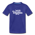 West Virginia Toddler T-Shirt - Hand Lettered West Virginia Toddler Tee - royal blue