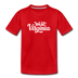 West Virginia Toddler T-Shirt - Hand Lettered West Virginia Toddler Tee - red