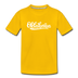 Oklahoma Toddler T-Shirt - Hand Lettered Oklahoma Toddler Tee - sun yellow