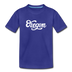 Oregon Toddler T-Shirt - Hand Lettered Oregon Toddler Tee - royal blue