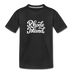 Rhode Island Toddler T-Shirt - Hand Lettered Rhode Island Toddler Tee - black