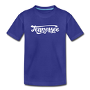 Tennessee Toddler T-Shirt - Hand Lettered Tennessee Toddler Tee - royal blue