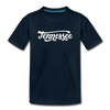 Tennessee Toddler T-Shirt - Hand Lettered Tennessee Toddler Tee - deep navy
