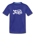 Texas Toddler T-Shirt - Hand Lettered Texas Toddler Tee - royal blue