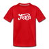 Texas Toddler T-Shirt - Hand Lettered Texas Toddler Tee - red