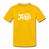 Texas Toddler T-Shirt - Hand Lettered Texas Toddler Tee - sun yellow
