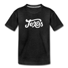 Texas Toddler T-Shirt - Hand Lettered Texas Toddler Tee - charcoal gray