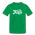 Texas Toddler T-Shirt - Hand Lettered Texas Toddler Tee - kelly green