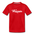 Wisconsin Toddler T-Shirt - Hand Lettered Wisconsin Toddler Tee - red