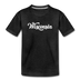 Wisconsin Toddler T-Shirt - Hand Lettered Wisconsin Toddler Tee - charcoal gray