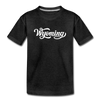 Wyoming Toddler T-Shirt - Hand Lettered Wyoming Toddler Tee