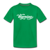 Wyoming Toddler T-Shirt - Hand Lettered Wyoming Toddler Tee - kelly green