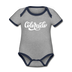 Colorado Baby Bodysuit - Organic Hand Lettered Colorado Baby Bodysuit - heather gray/navy