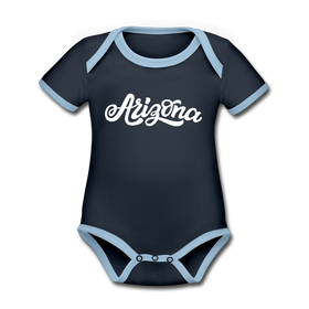 Arizona Baby Bodysuit - Organic Hand Lettered Arizona Baby Bodysuit