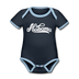 Alabama Baby Bodysuit - Organic Hand Lettered Alabama Baby Bodysuit - navy/sky