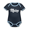 Maine Baby Bodysuit - Organic Hand Lettered Maine Baby Bodysuit