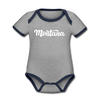 Montana Baby Bodysuit - Organic Hand Lettered Montana Baby Bodysuit