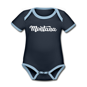 Montana Baby Bodysuit - Organic Hand Lettered Montana Baby Bodysuit