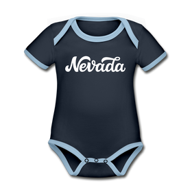 Nevada Baby Bodysuit - Organic Hand Lettered Nevada Baby Bodysuit