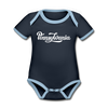 Pennsylvania Baby Bodysuit - Organic Hand Lettered Pennsylvania Baby Bodysuit