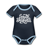 South Dakota Baby Bodysuit - Organic Hand Lettered South Dakota Baby Bodysuit