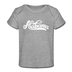 Alabama Baby T-Shirt - Organic Hand Lettered Alabama Infant T-Shirt - heather gray