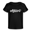 Arkansas Baby T-Shirt - Organic Hand Lettered Arkansas Infant T-Shirt - black