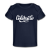 Colorado Baby T-Shirt - Organic Hand Lettered Colorado Infant T-Shirt - dark navy