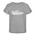 Indiana Baby T-Shirt - Organic Hand Lettered Indiana Infant T-Shirt - heather gray