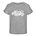 Alaska Baby T-Shirt - Organic Hand Lettered Alaska Infant T-Shirt - heather gray
