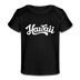 Hawaii Baby T-Shirt - Organic Hand Lettered Hawaii Infant T-Shirt - black