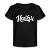 Hawaii Baby T-Shirt - Organic Hand Lettered Hawaii Infant T-Shirt - black