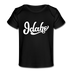 Idaho Baby T-Shirt - Organic Hand Lettered Idaho Infant T-Shirt - black