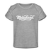 Maryland Baby T-Shirt - Organic Hand Lettered Maryland Infant T-Shirt - heather gray