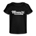 Missouri Baby T-Shirt - Organic Hand Lettered Missouri Infant T-Shirt - black