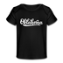 Oklahoma Baby T-Shirt - Organic Hand Lettered Oklahoma Infant T-Shirt - black