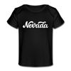 Nevada Baby T-Shirt - Organic Hand Lettered Nevada Infant T-Shirt - black