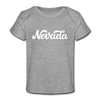 Nevada Baby T-Shirt - Organic Hand Lettered Nevada Infant T-Shirt